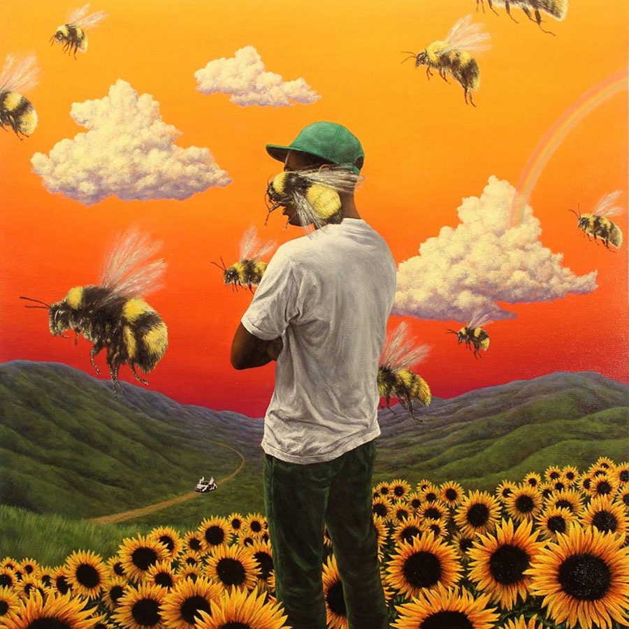 Tyler’s favorite album, Flowerboy by Tyler, the Creator 
