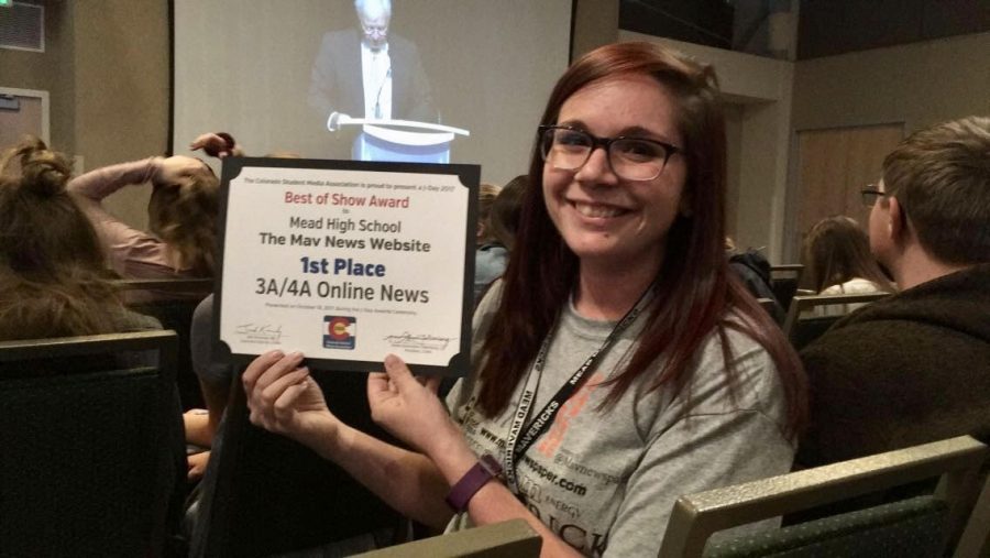Under Mrs. Hedluns guidance, The Mav has been recognized for its excellence in online news.