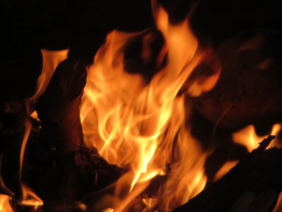 Fire fireplace