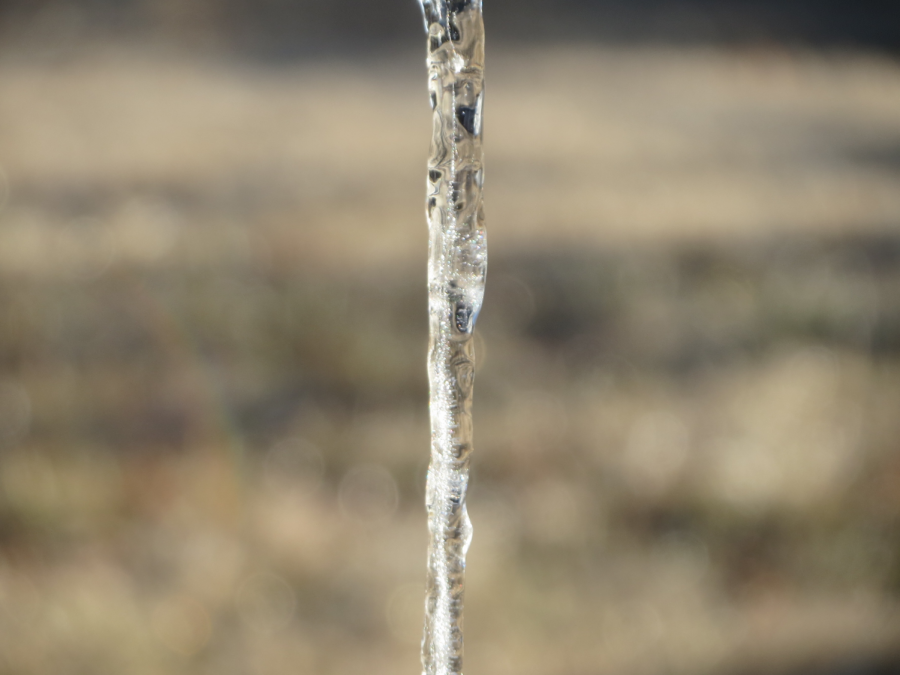 Icicle ice winter cold