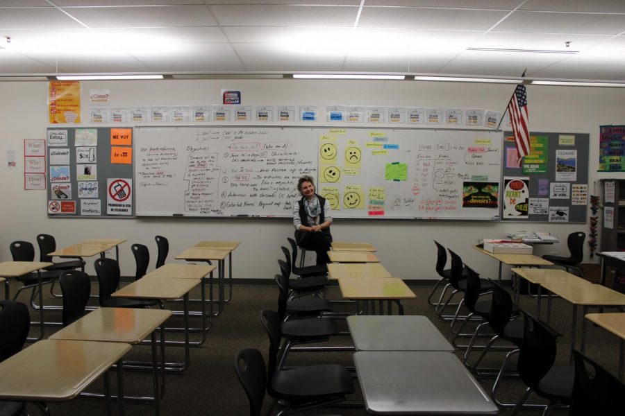 ms quirk in her classroom
