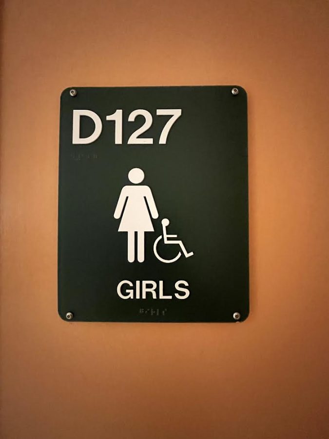 Many+girls+walk+in+and+out+of+the+girls+bathroom+during+passing+periods.