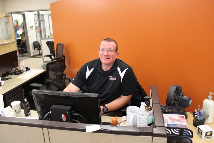 Campus Supervisor Wade Weese has been at Mead for five years. 