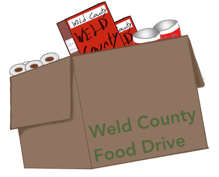 Participate in next week’s food drive by corresponding donations with the daily categories.