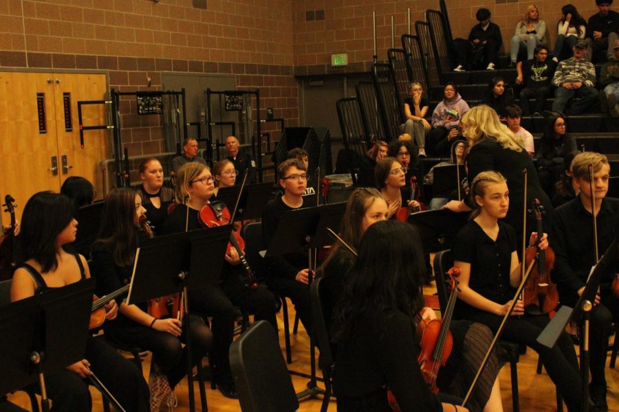 mead orchestra Veterans Day assembly