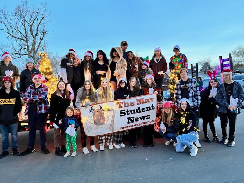 Mead Journalism was a part of the Mead Parade of Lights.