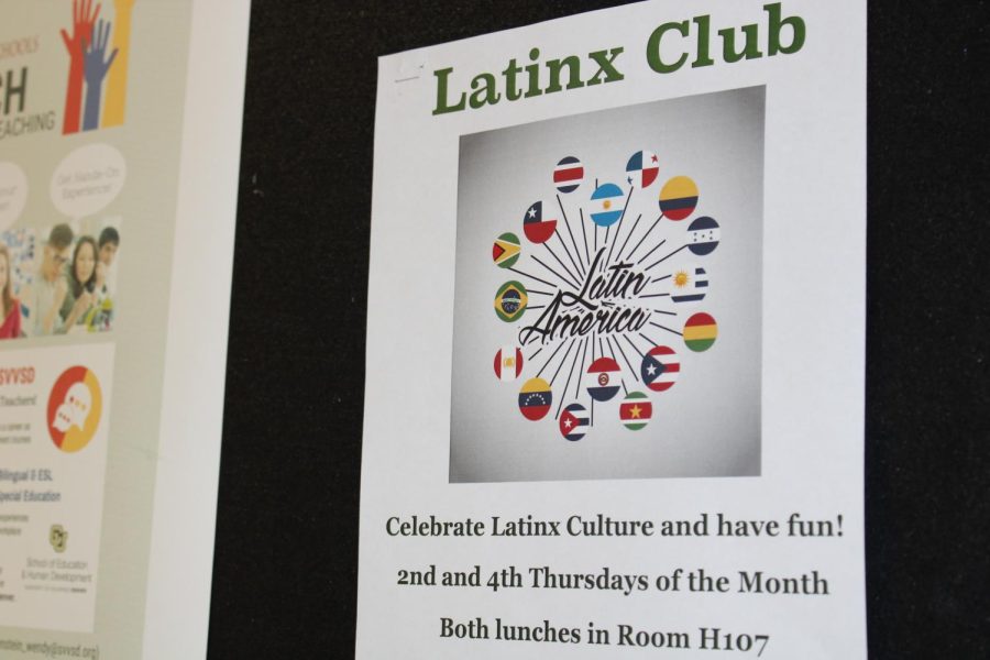 LatinX will be additionally meeting every first Thursday of the month.