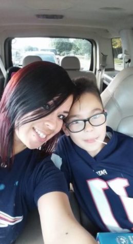 My family loves watching football —our favorite team is the New England Patriots. My mom bought jerseys for my siblings and I. When the Patriots would play, we would either have our family over and make wings, or we would go out with my family and see them play at a restaurant called Dark Horse.
