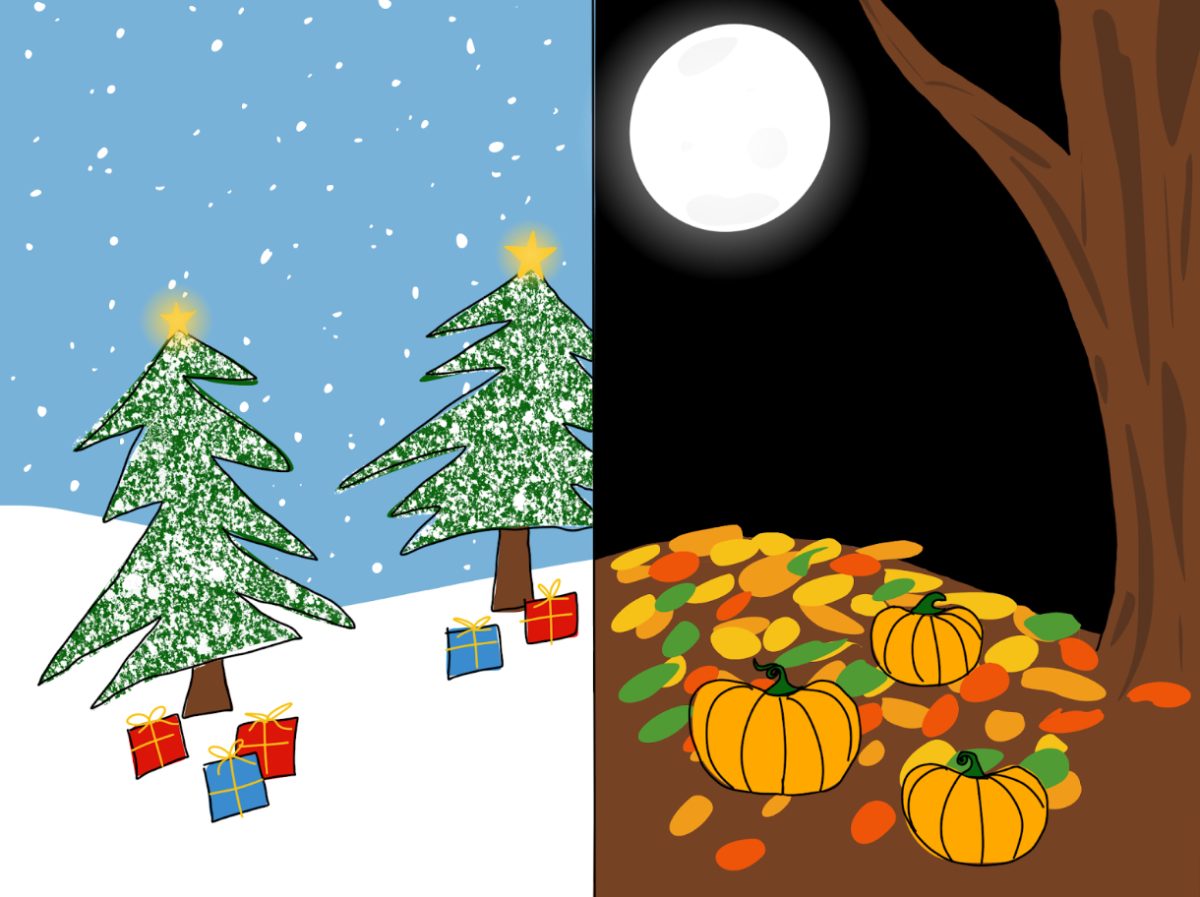 Snow and colder weather can influence holiday spirit.