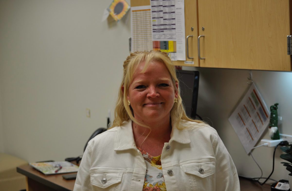 Mead welcomed a new health clerk last August. 