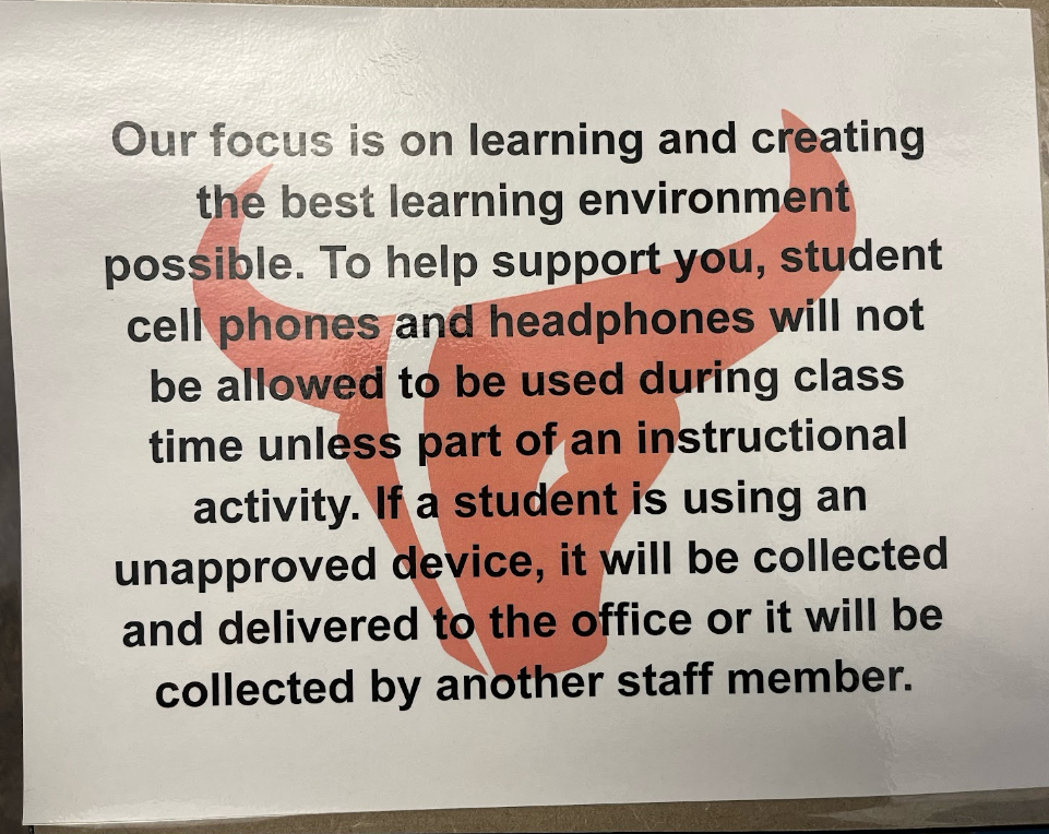 This paper has been hung in every classroom setting new expectations around technology