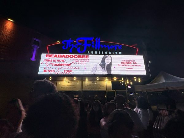 The Fillmore Aditorium where many gathered to attend Beabadoobee’s show. 