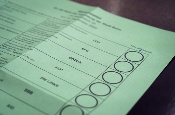 A peek at what a ballot typically looks like