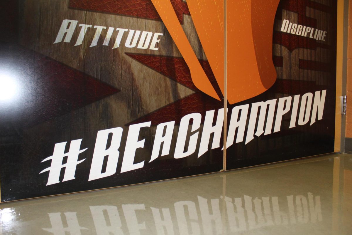 Otto Black truly took the words on the “#BeAChampion” door in the F-wing to heart.