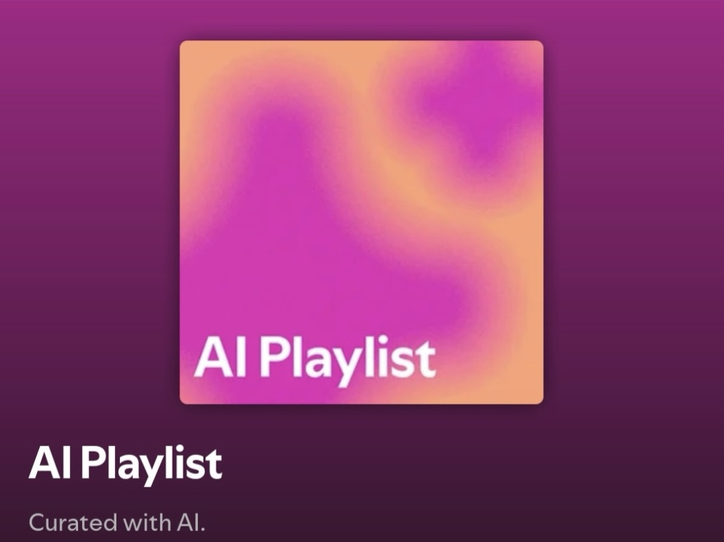 AI playlist was first mentioned by Spotify in a newsletter on April 7, 2024.