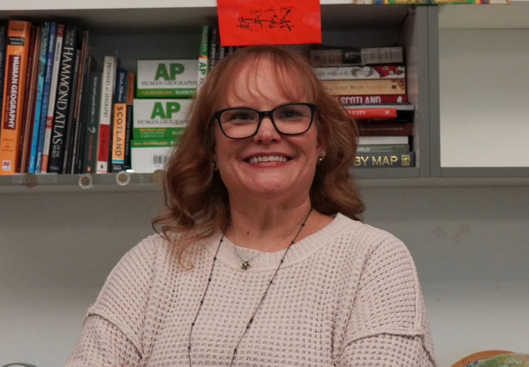 Ms. Warren’s decorated classroom displays her love for teaching.