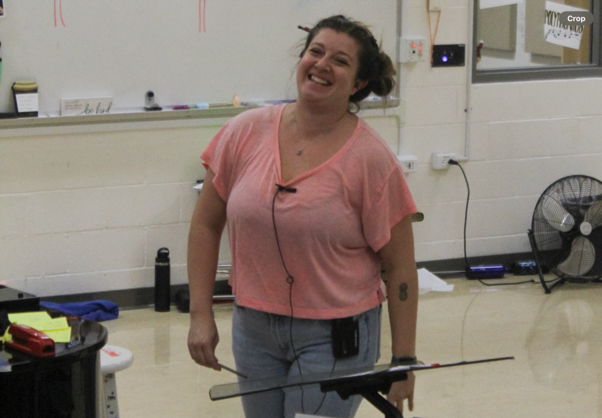 Ms. Berry creates a fun learning environment for her classes.