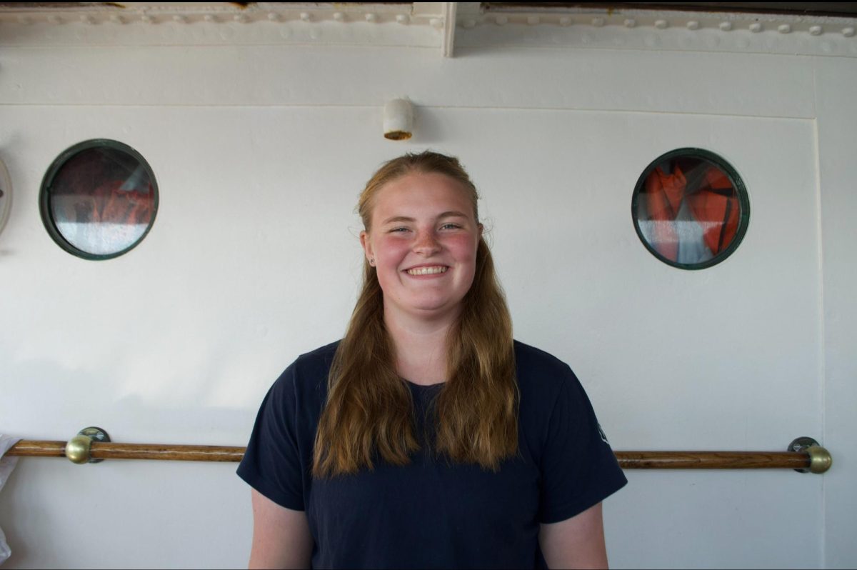 Lynzee said that if she could be anywhere in the world, almost a year later, it would be New York because that's where the ship and all of her friends are right now.  (Photo courtesy of A+ Academy.) 