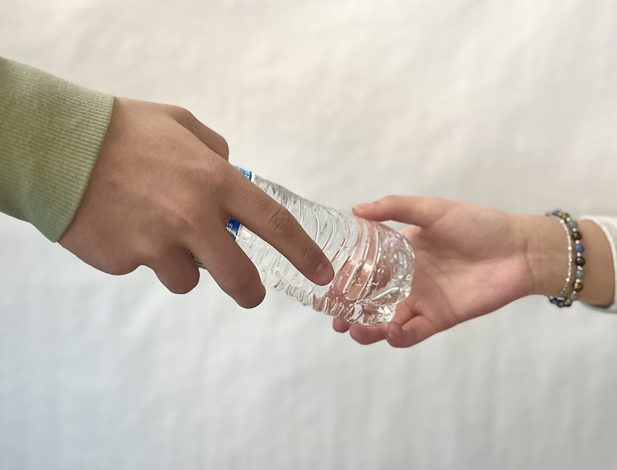 ICE has been handing out water to people waiting in unbearably long lines.