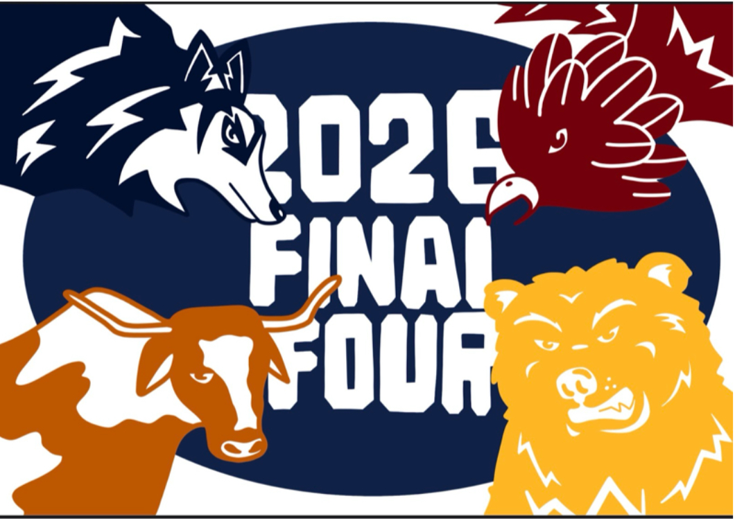 Featuring mascots of the big four.
