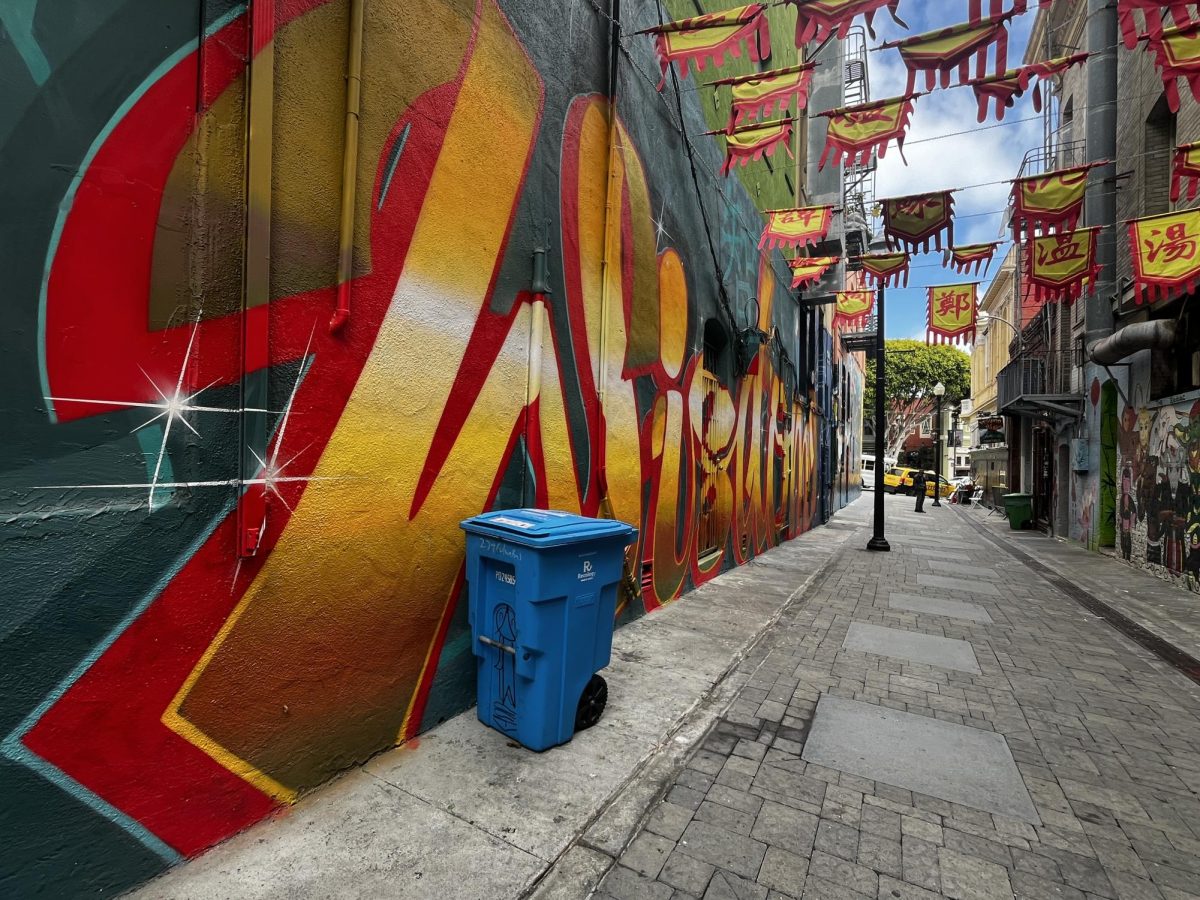 It gives people an artistic outlet for the world to see. It’s like having an art show from the streets of San Fransisco to…